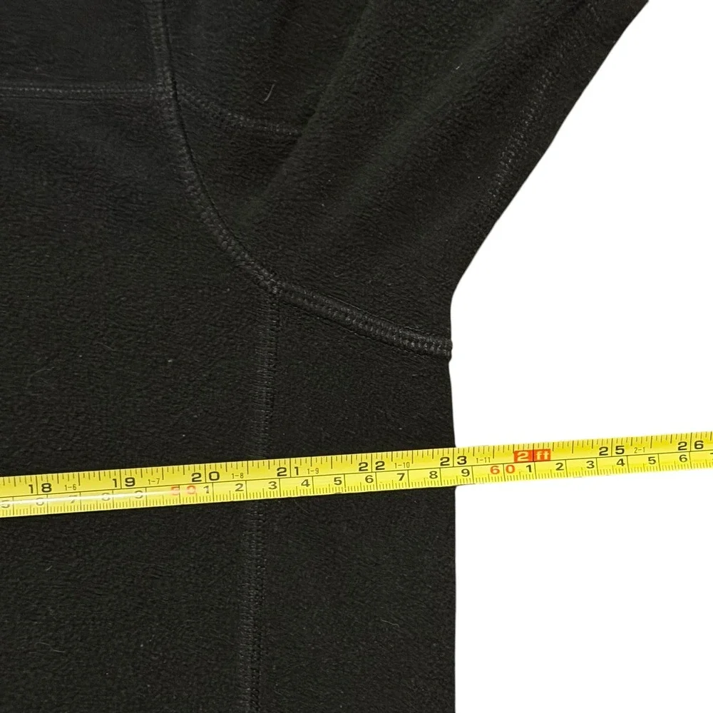 Patagonia Mens Micro D Quarter-Zip Fleece Pullover Black 26176 Size Large